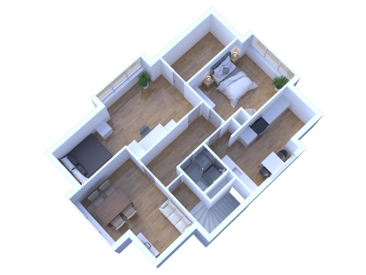 Schoenes City-Apartment Mit 2 Schlafzimmer, Parkplatz, Ruhig Und Hell, D46-Dg Oldenburg Zewnętrze zdjęcie